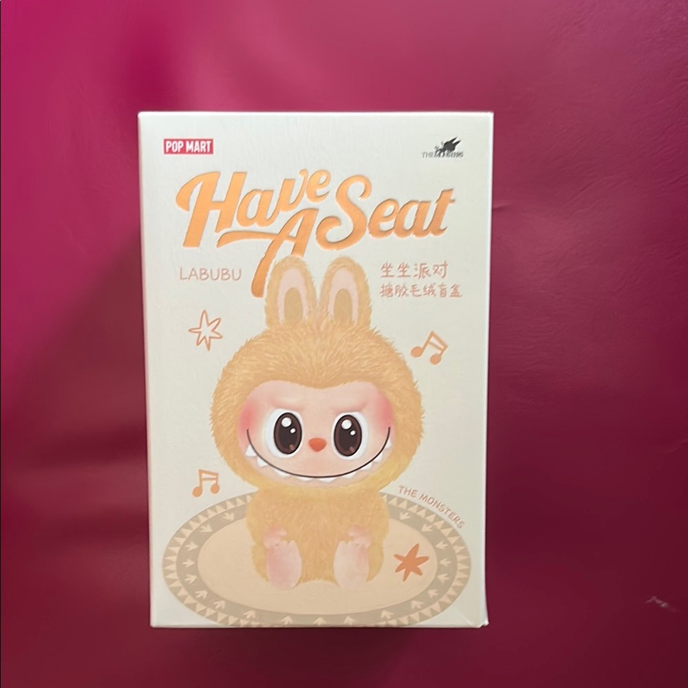 Labubu Have A Seat Toy blind box